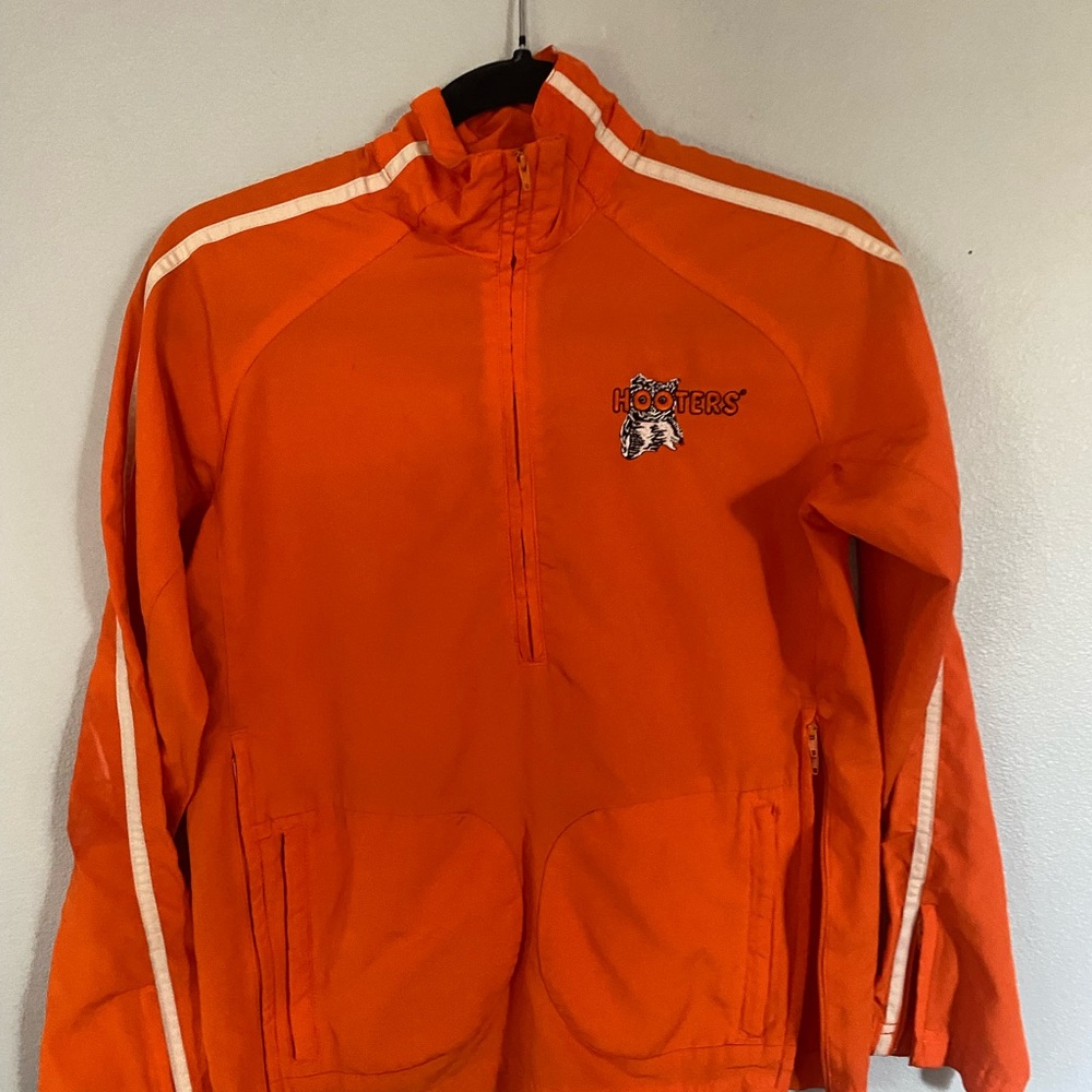 Vintage 90s Hooters Authentic Embroidered Jacket